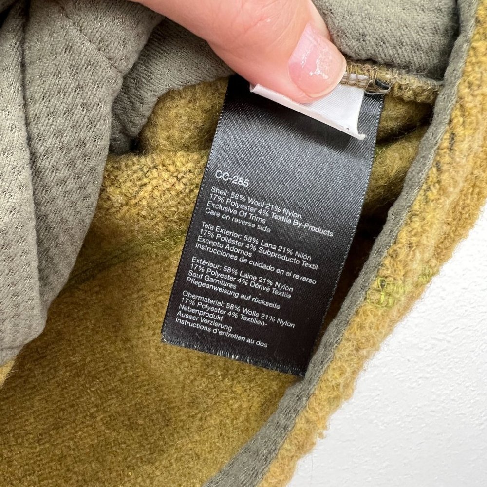 Marmot light brown full zip wool blend full zip jacket long sleeve Size: M - Picture 7 of 9